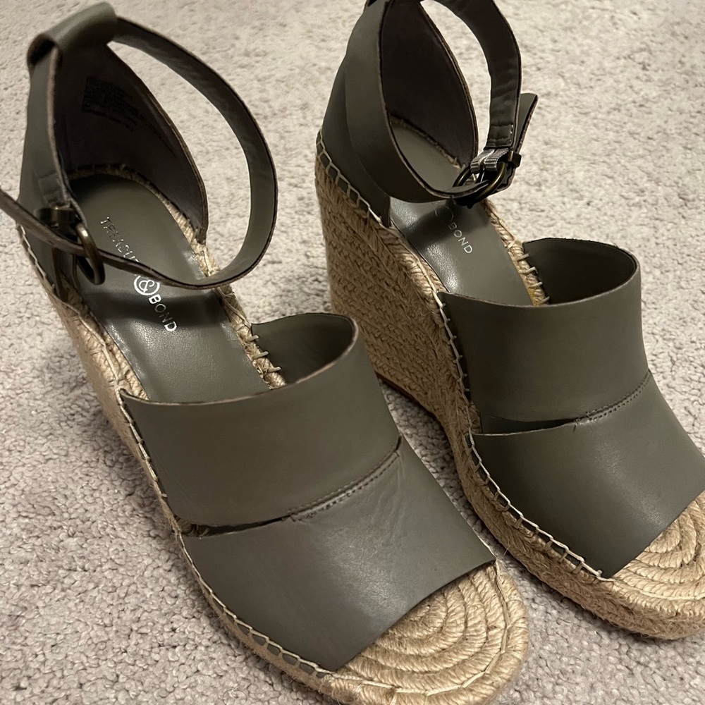 Weird heel sandals